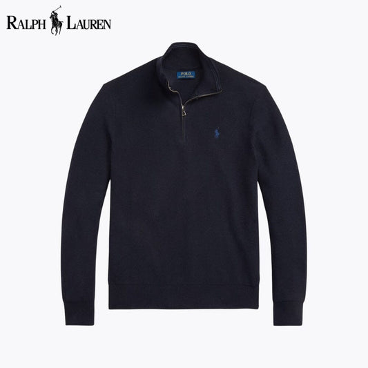𝑅𝐿 Classic Quarter-Zip Sweater