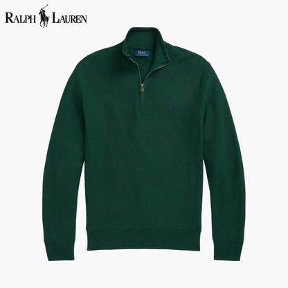 𝑅𝐿 Classic Quarter-Zip Sweater